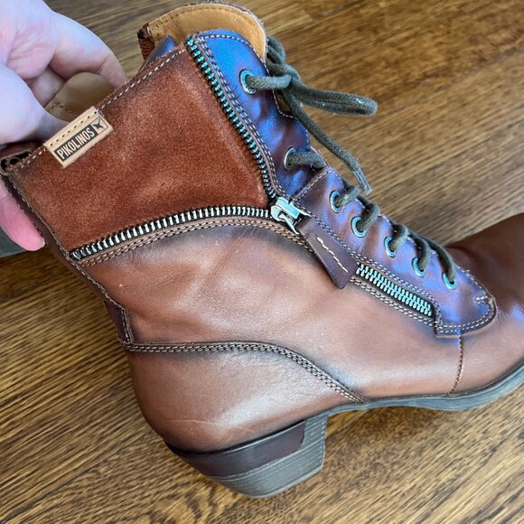 The Perfect Pair of Pikolinos Booties w Side Zip - 40 EU/9 US - AS NEW - Rare - Picture 8 of 13